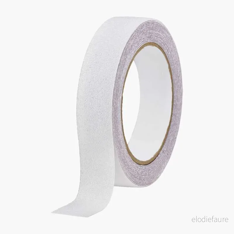 Sklisikker tape til baderom, gjennomsiktig, 25 mm x 5 m v:7282633