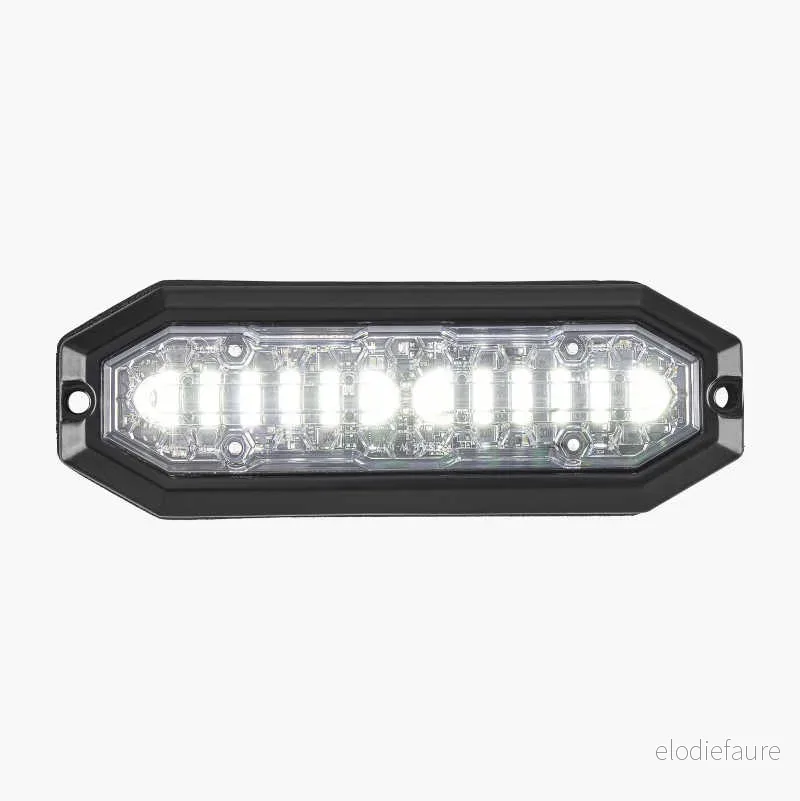 Blitslys med 12 stk. LED, hvit v:1332587 Blitslys med 12 stk. LED, hvit v:1332587