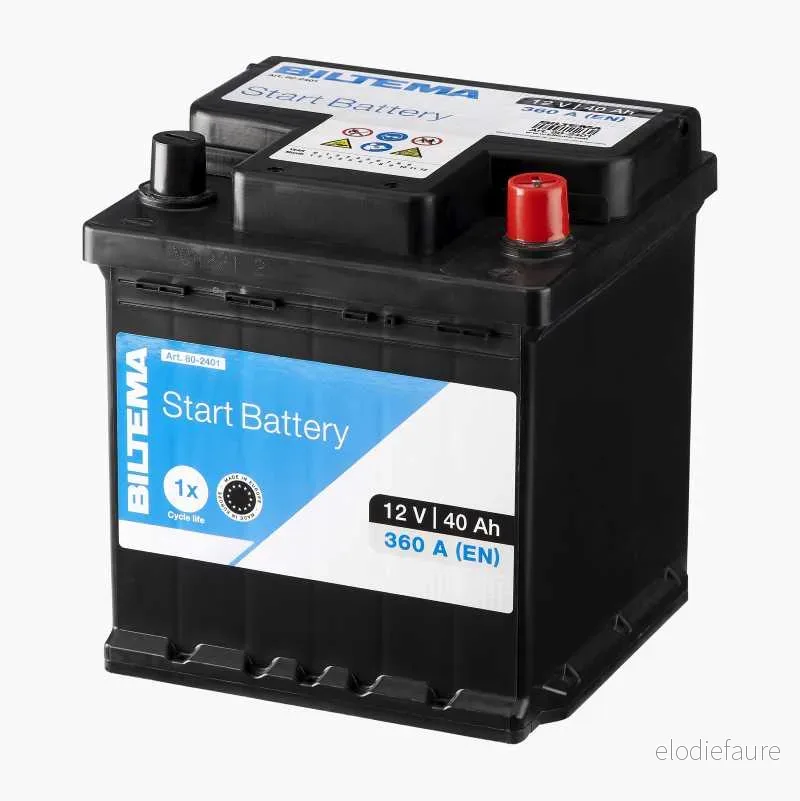 Startbatteri, 12 V, 40 Ah v:9782267