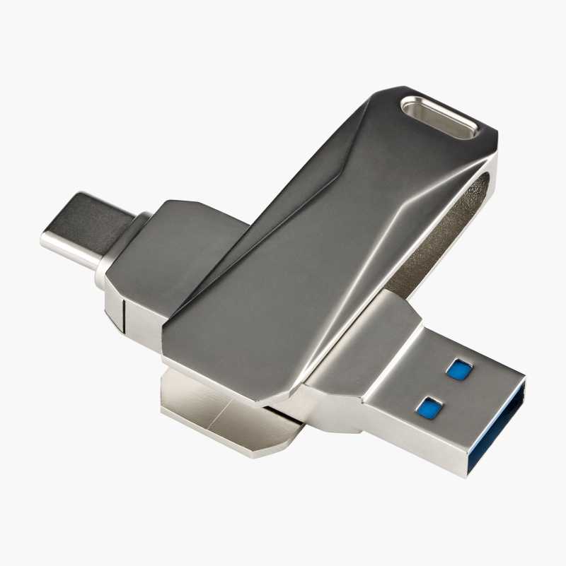 USB-minnepinne 3.1 type A + type C, 64 GB v:7691403