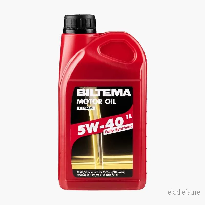 Helsyntetisk motorolje 5W-40, ACEA C3, A3/B3, A3/B4, 1 L v:7364184 Helsyntetisk motorolje 5W-40, ACEA C3, A3/B3, A3/B4, 1 L v:7364184