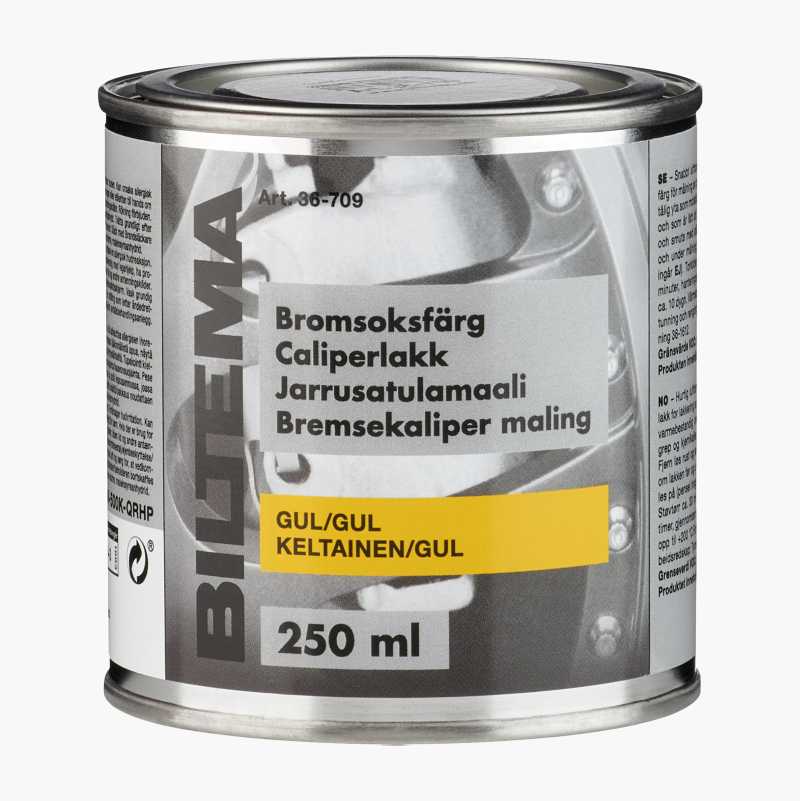 Caliperlakk, gul, 250 ml v:7929840