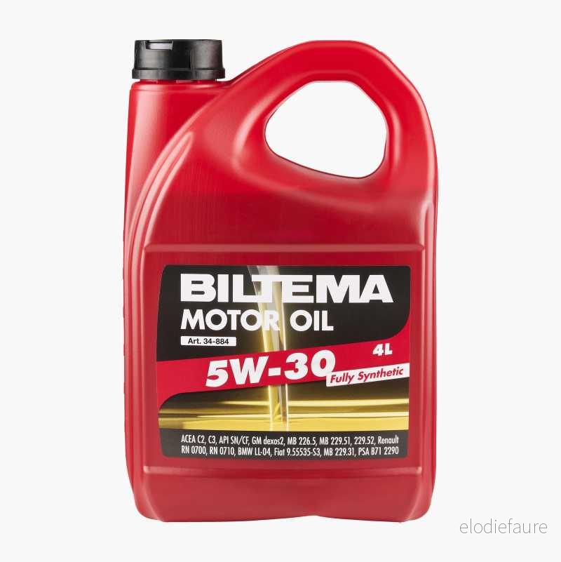 Helsyntetisk motorolje 5W-30, ACEA C2, C3, 4 L v:5886252 Helsyntetisk motorolje 5W-30, ACEA C2, C3, 4 L v:5886252