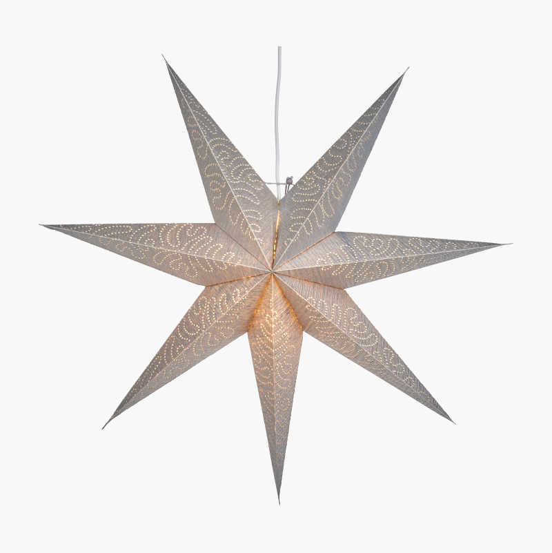 Julstjärna sølv, 60 cm v:3689364 Julstjärna sølv, 60 cm v:3689364