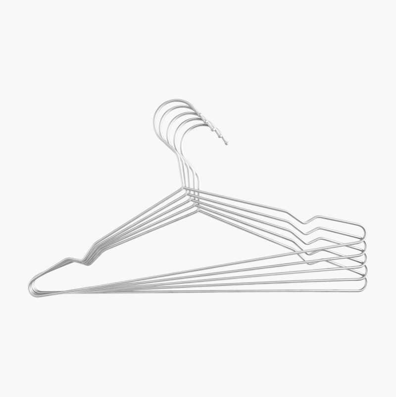 Kleshenger av metall, 5-pakning v:9343062 Kleshenger av metall, 5-pakning v:9343062