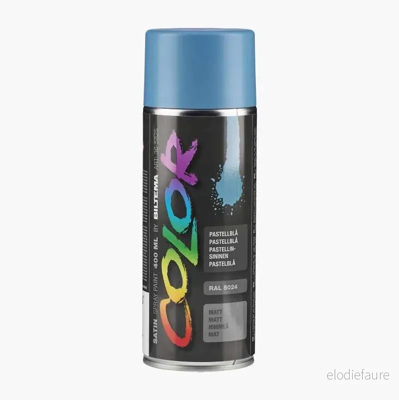 Spraymaling, sateng, pastellblå, 400 ml v:4824547 Spraymaling, sateng, pastellblå, 400 ml v:4824547