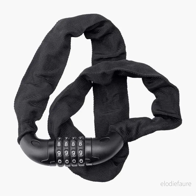 Kjettinglås med kode, 6 mm v:2110219