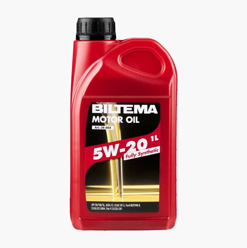 Helsyntetisk motorolje 5W-20, ACEA A1/B1, 1 L v:1014952 Helsyntetisk motorolje 5W-20, ACEA A1/B1, 1 L v:1014952