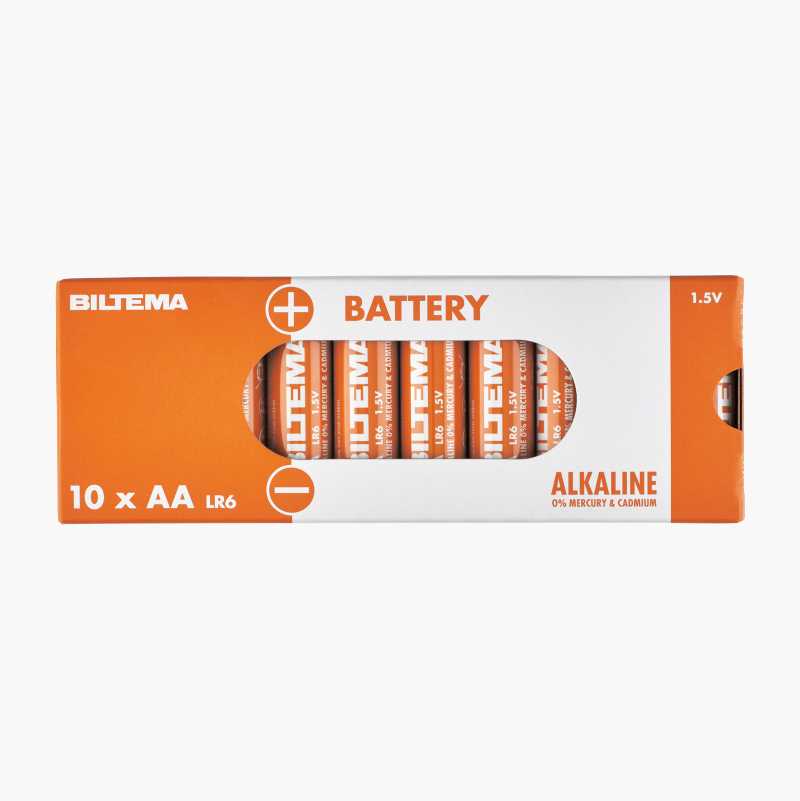 AA/LR6 Alkalisk batteri, 10-pk. v:4003906