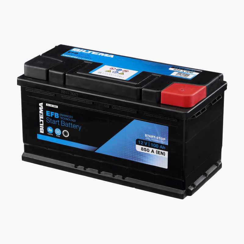 Startbatteri EFB, 12 V, 100 Ah v:5010196 Startbatteri EFB, 12 V, 100 Ah v:5010196