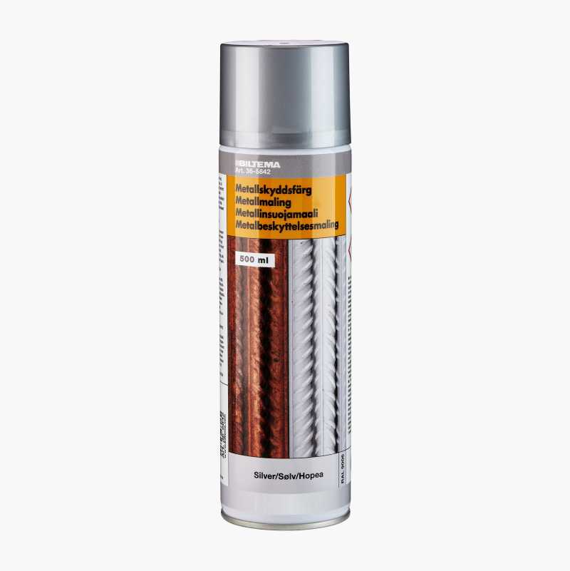Metallmaling, hvit, 500 ml v:1227007 Metallmaling, hvit, 500 ml v:1227007