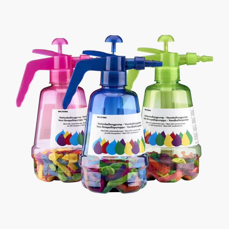 Vannballongpumpe med 250 vannballonger v:5658969 Vannballongpumpe med 250 vannballonger v:5658969