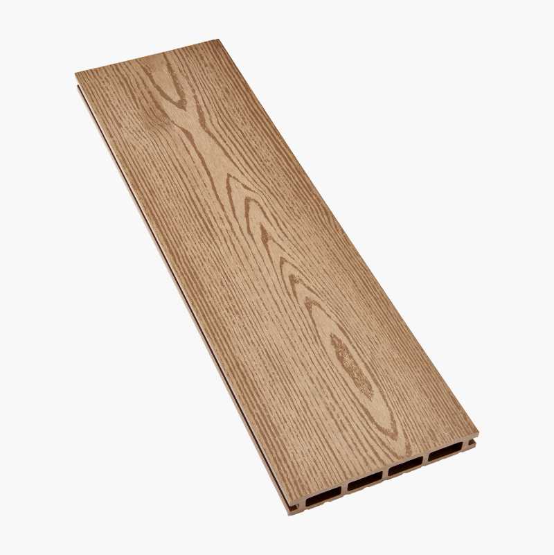 Terrassebord av kompositt, 2800 x 145 x 21 mm, lysebrun, 0,406 m² v:1700780