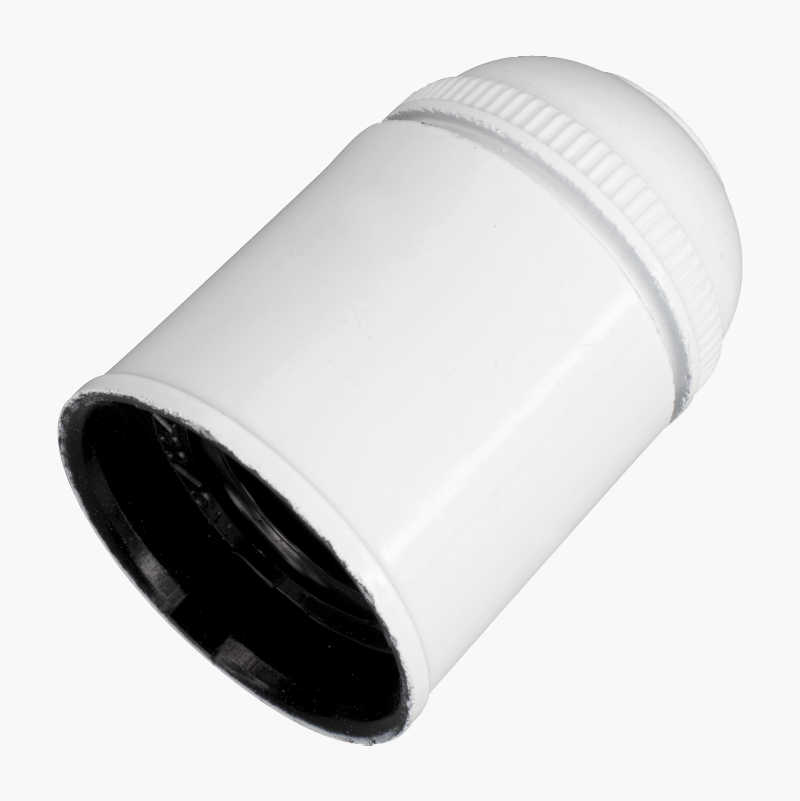 Lampeholder E27, hvit v:5702163