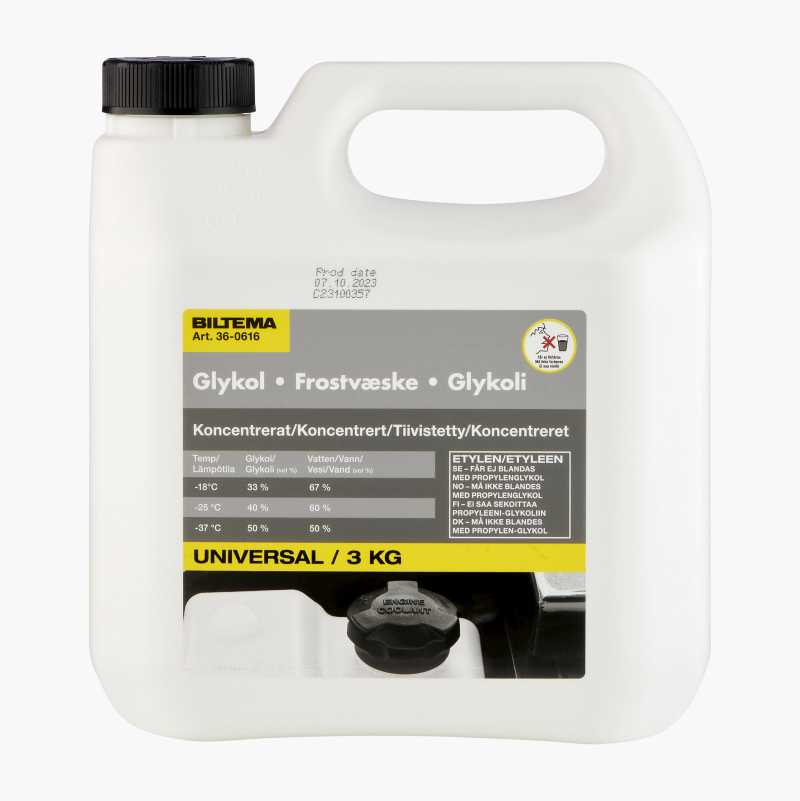 Frostvæske universal (G12/G12+), konsentrert, 3 kg v:2898717 Frostvæske universal (G12/G12+), konsentrert, 3 kg v:2898717