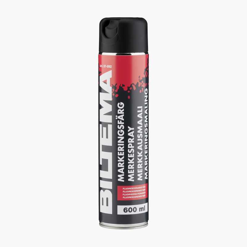 Merkespray, fluorescerande rød, 600 ml v:6541895 Merkespray, fluorescerande rød, 600 ml v:6541895