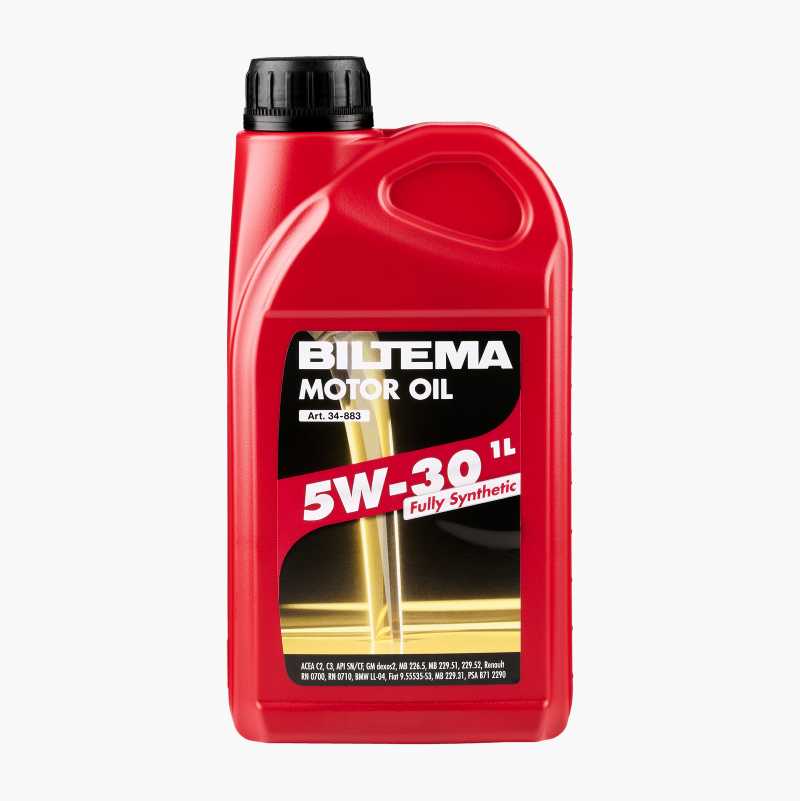 Helsyntetisk motorolje 5W-30, ACEA C2, C3, 1 L v:2954251
