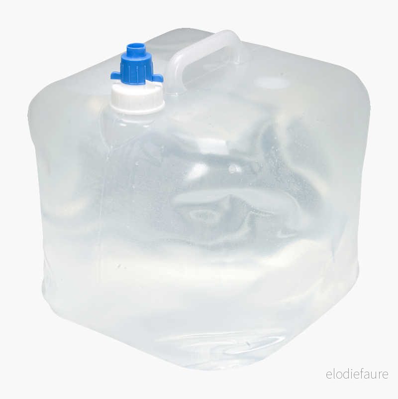 Sammenleggbar vannkanne med kran, 15 liter v:5822806