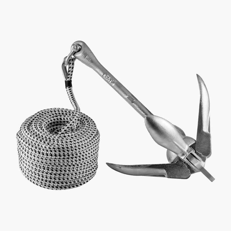 Dregg med 30 m ankerline, 4 kg v:4610218 Dregg med 30 m ankerline, 4 kg v:4610218