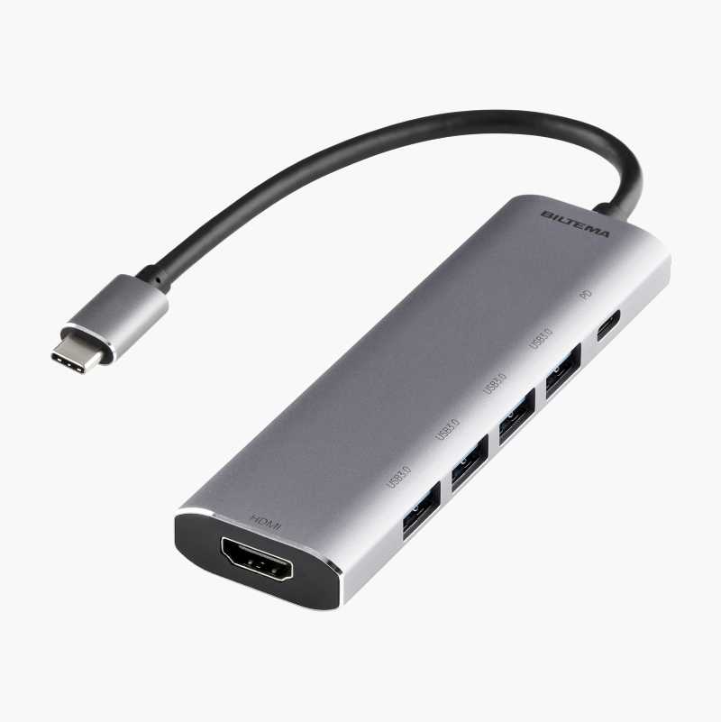 USB C-hub, 6 utganger v:1455991 USB C-hub, 6 utganger v:1455991