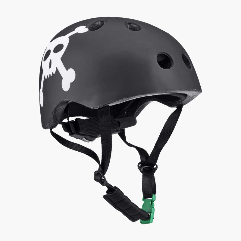 Skate-/sykkelhjelm for barn, pirat, XS v:4718933