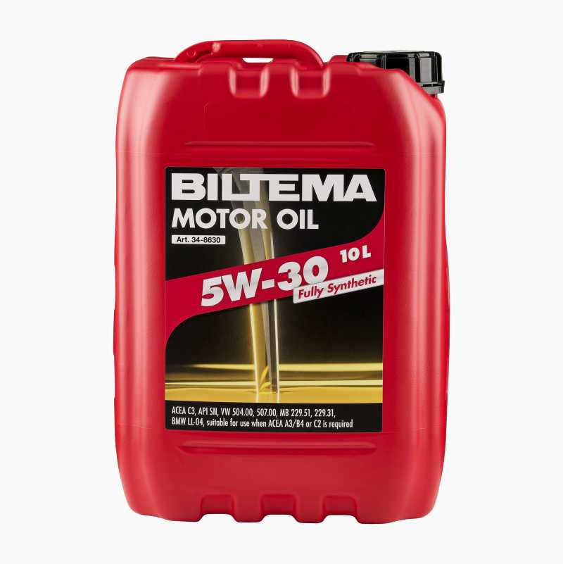Helsyntetisk motorolje 5W-30, ACEA C3 10 L v:5906459 Helsyntetisk motorolje 5W-30, ACEA C3 10 L v:5906459