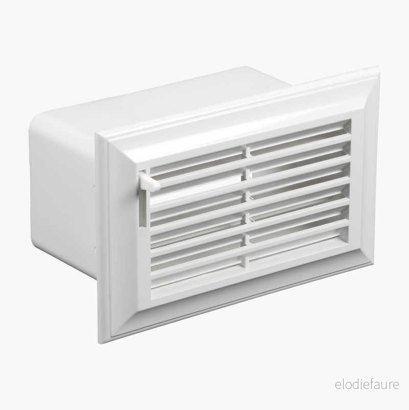Ventilasjonsventil, 110 x 55 mm v:4432880 Ventilasjonsventil, 110 x 55 mm v:4432880