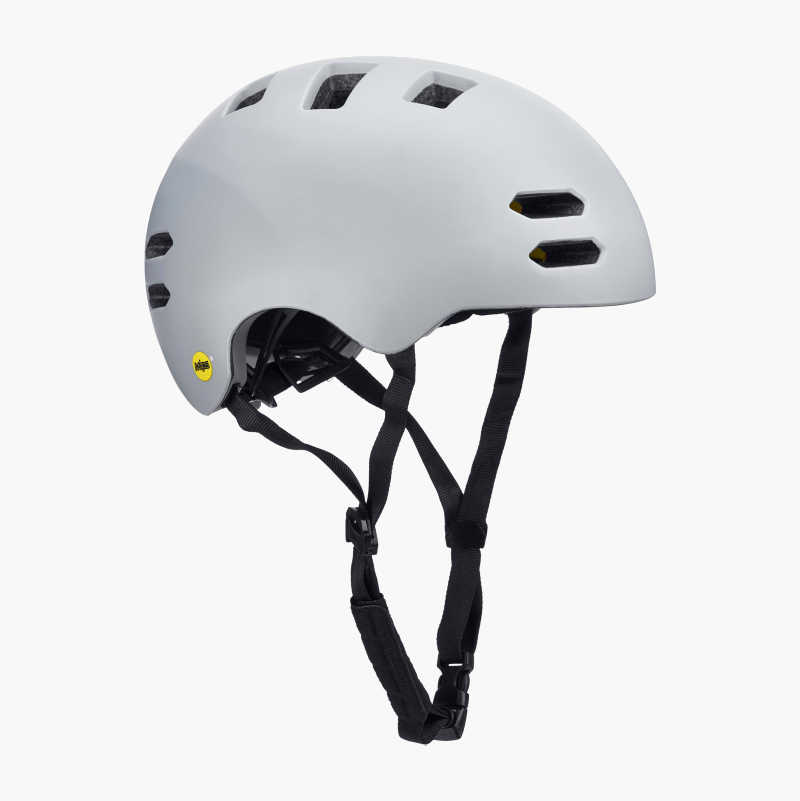 Skate-/sykkelhjelm Mips, grå matt v:3234267