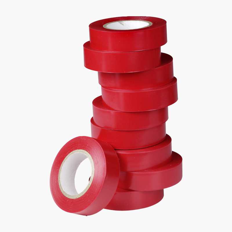 Tape, rød, 15 mm x 10 m, 10 stk. v:5902939