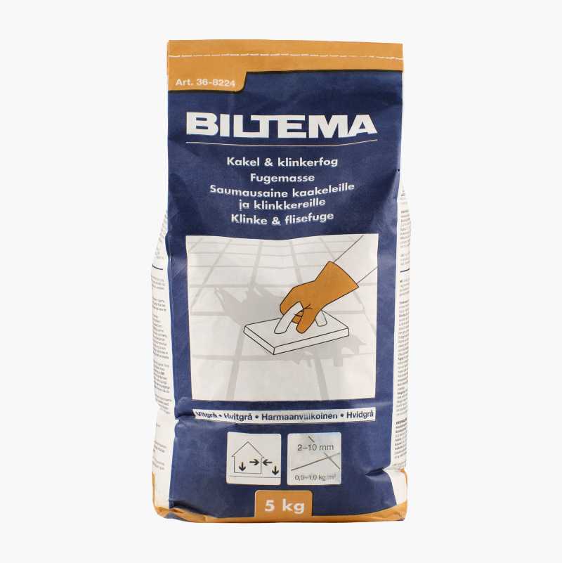 Fugemasse, hvitgrå, 5 kg v:8528385 Fugemasse, hvitgrå, 5 kg v:8528385