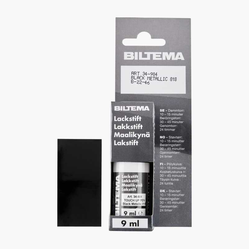 Lakkstift, svart metallic 818, 9 ml v:9143443