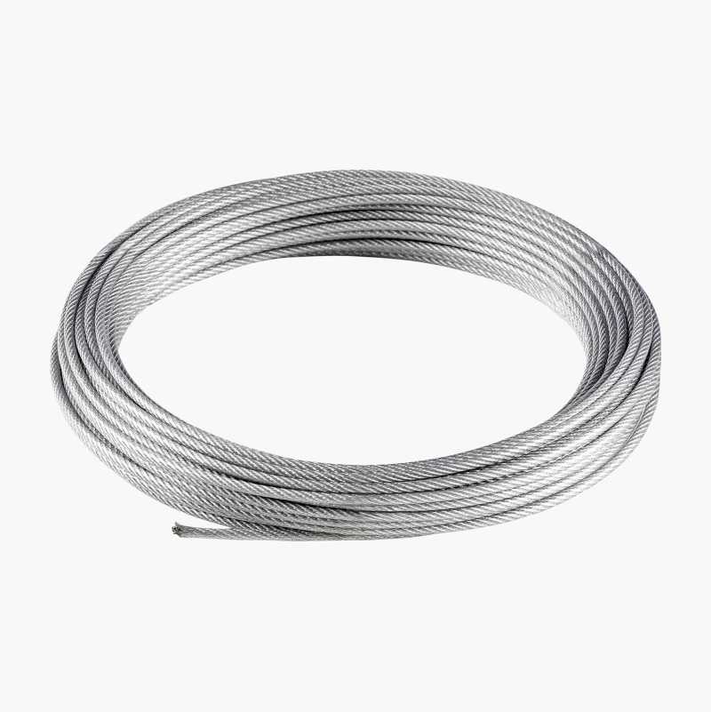 Stålvaier, belagt, 1,2 mm x 10 m v:8829831 Stålvaier, belagt, 1,2 mm x 10 m v:8829831