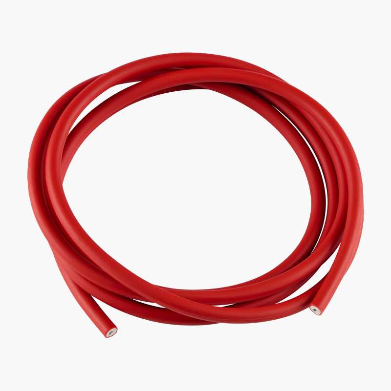 Tennkabel, rød, 1,5 mm x 2 m v:5686878 Tennkabel, rød, 1,5 mm x 2 m v:5686878