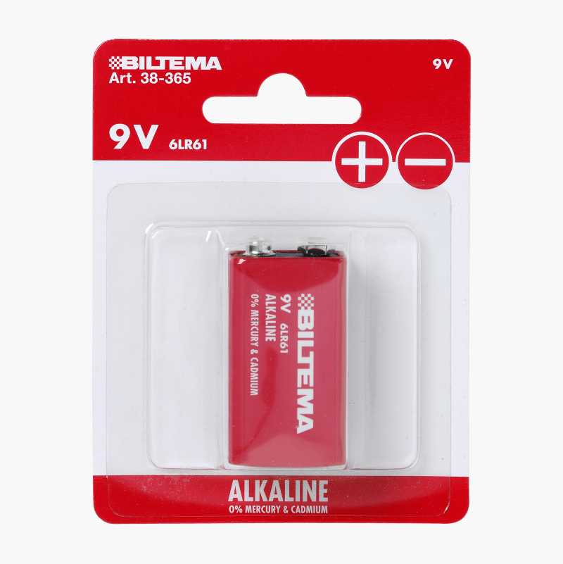 9 V / 6LR61 alkalisk batteri v:6842244