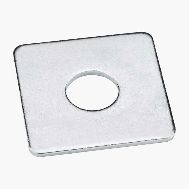 Firkantskive M17, 50 x 50 mm, elforsinket, 10 stk. v:2169714