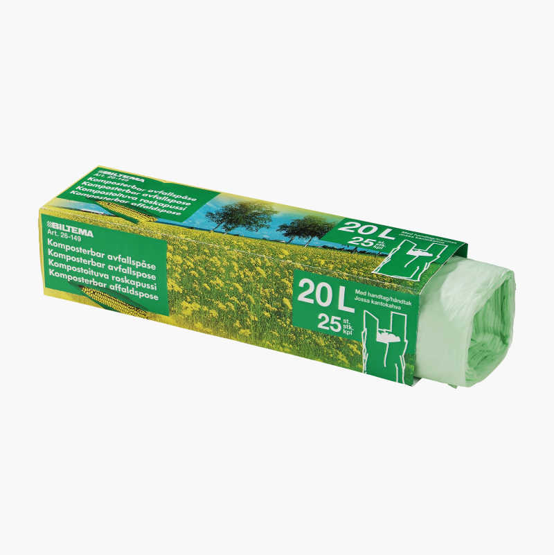 Komposterbar avfallspose 20 l, 25-pk. v:1208815