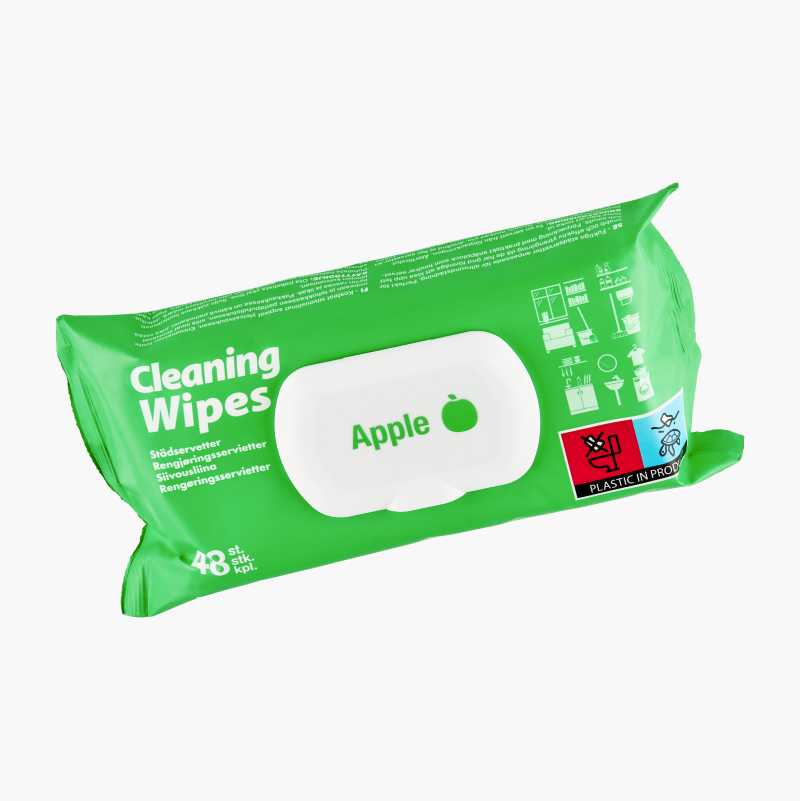 Rengjøringsserviett, eple, 48-pk. v:6777392
