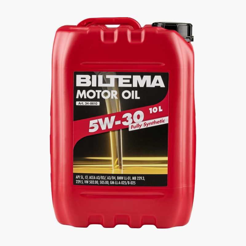 Helsyntetisk motorolje 5W-30, ACEA A3/B3, A3/B4, 10 L v:3859254 Helsyntetisk motorolje 5W-30, ACEA A3/B3, A3/B4, 10 L v:3859254