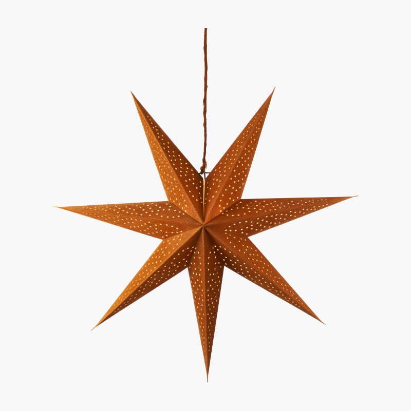 Adventsstjerne sennepsgul, 75 cm v:1526373 Adventsstjerne sennepsgul, 75 cm v:1526373