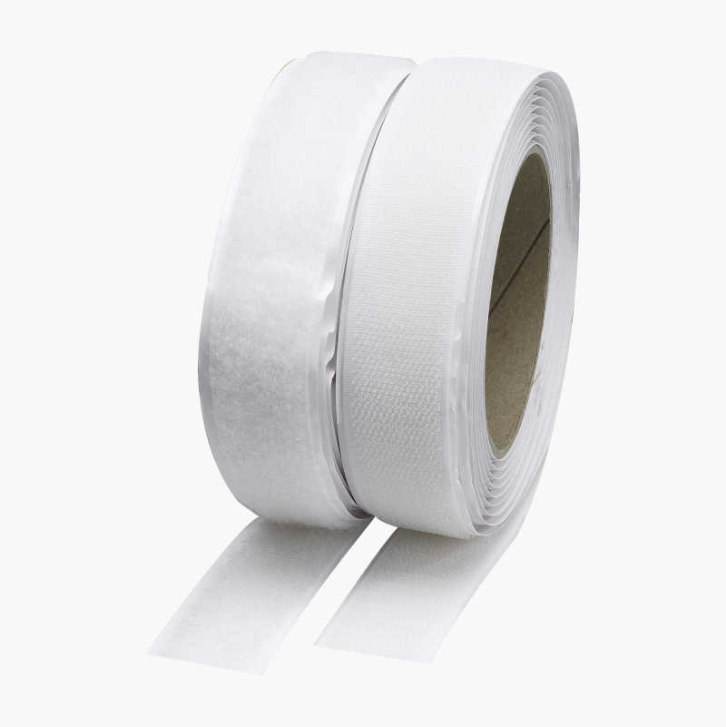 Borrelåsbånd hvit, 3 m x 25 mm v:9453764