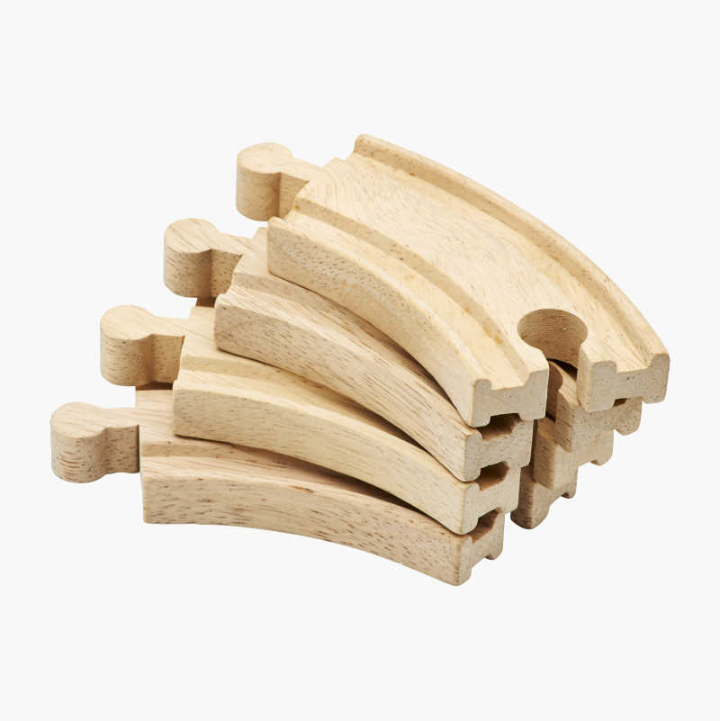Kurveskinner, korte. 4 stk., til togbane v:2864882 Kurveskinner, korte. 4 stk., til togbane v:2864882