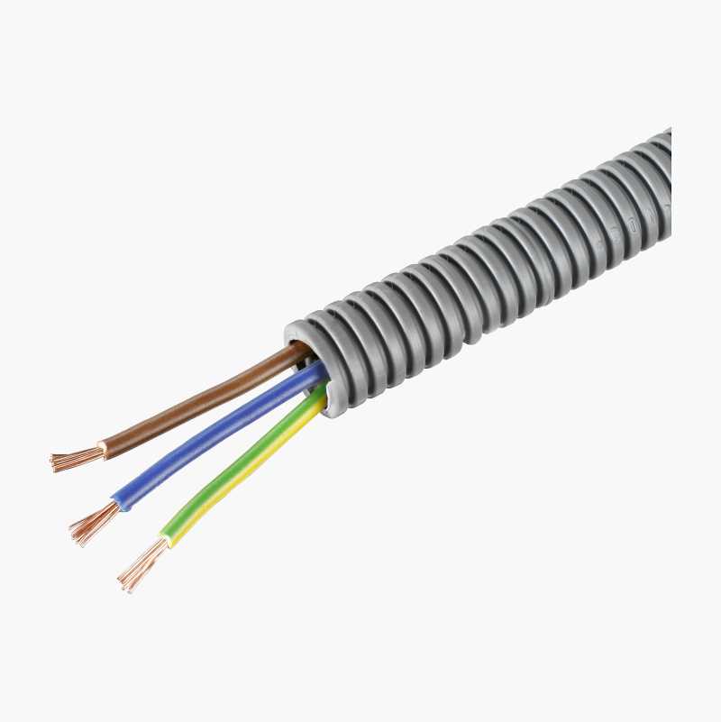 Fleksislange med kabel, 3G 2,5 mm² v:8406920