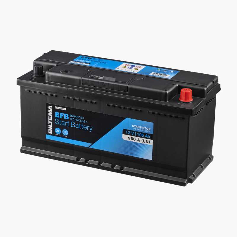 Startbatteri EFB, 12 V, 105 Ah v:8191823 Startbatteri EFB, 12 V, 105 Ah v:8191823