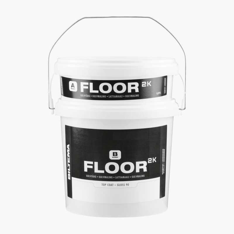 Gulvmaling FLOOR 2K, klarlakk, 4 kg v:1505803 Gulvmaling FLOOR 2K, klarlakk, 4 kg v:1505803