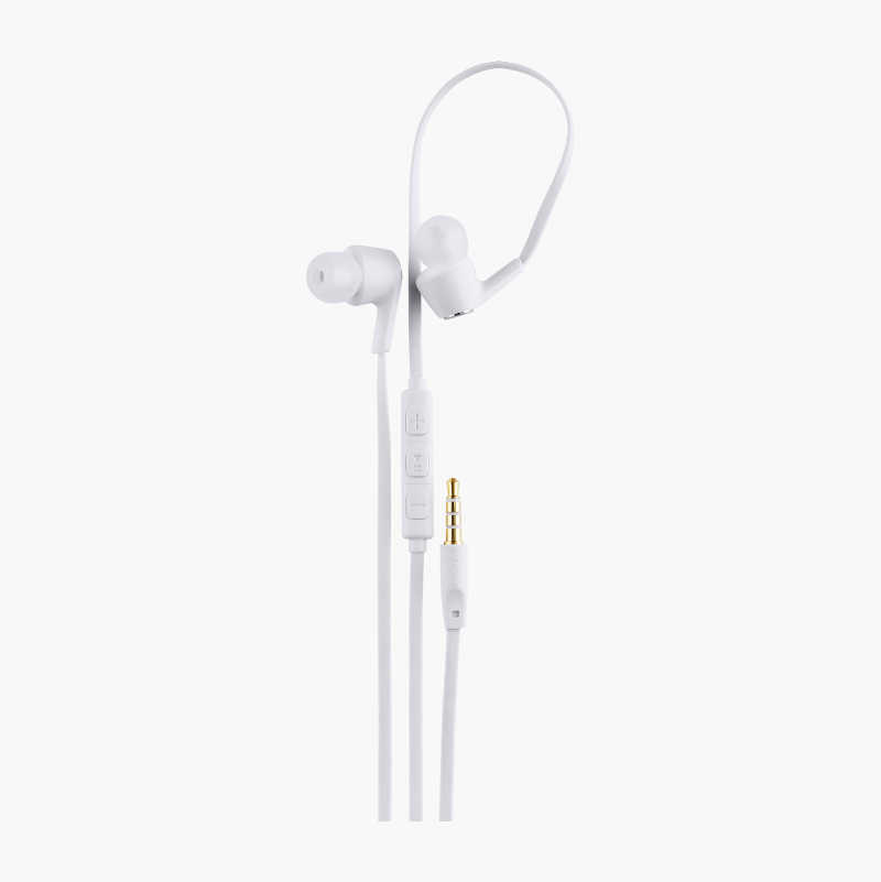 In-ear-hodetelefoner, 3,5 mm kontakt, hvite v:5341401