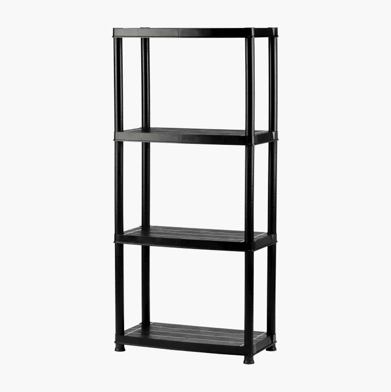 Oppbevaringshylle, 4 hylleplater, 60,5 x 130 x 30,5 cm v:9181865