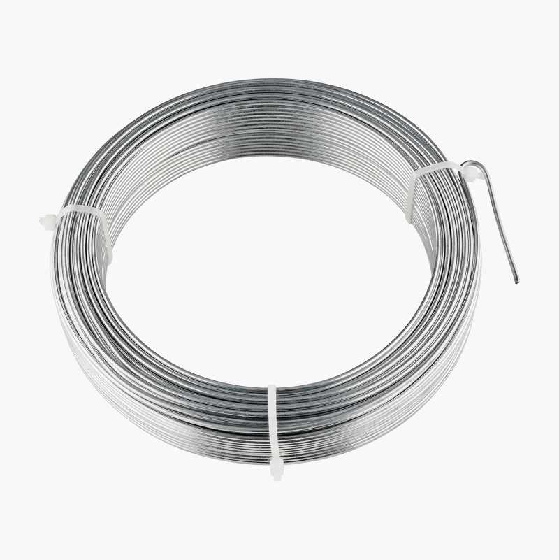 Ståltråd, 2 mm x 50 m v:1832200 Ståltråd, 2 mm x 50 m v:1832200