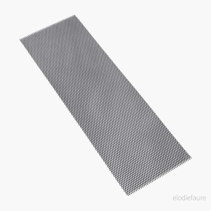 Grillnetting svart, 100 x 33 cm v:5374287