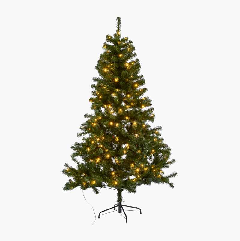 Juletre med LED-belysning, 2 m v:2925404