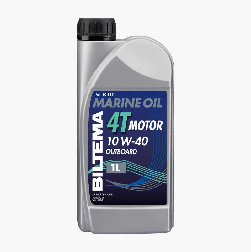 Firetakts påhengsmotorolje, 10W-40, 1 liter v:7479031 Firetakts påhengsmotorolje, 10W-40, 1 liter v:7479031